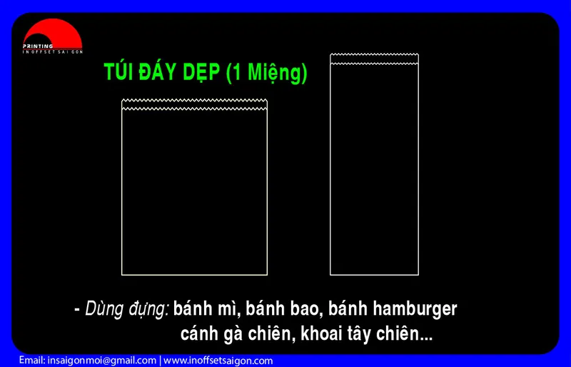 Sản phẩm 15086497998782_TUI GIAY THUC PHAM 01 01 — Công Ty TNHH SX TM Sài Gòn EFP — MST 0315669468