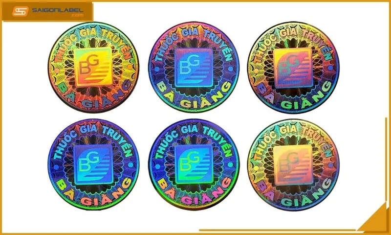 Sản phẩm in tem chong gia 2 — Công Ty TNHH In Nhãn Bao Bì Sài Gòn Label — MST 0315672238