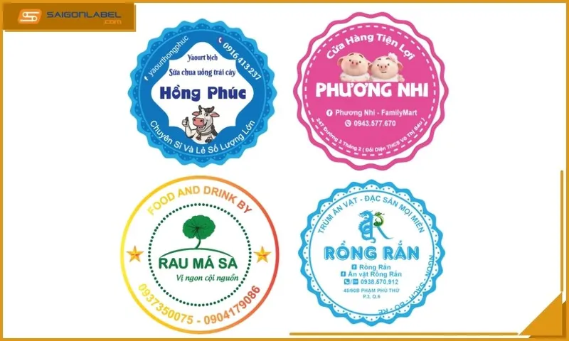 Sản phẩm in tem dan — Công Ty TNHH In Nhãn Bao Bì Sài Gòn Label — MST 0315672238