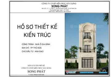 Sản phẩm gia thiet ke kien truc 1 360x250 — Công Ty Cổ Phần Kiến Trúc Xây Dựng Song Phát — MST 0315701577
