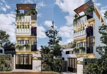 Sản phẩm nha pho 3 tang 4m5x30m 360x250 — Công Ty Cổ Phần Kiến Trúc Xây Dựng Song Phát — MST 0315701577