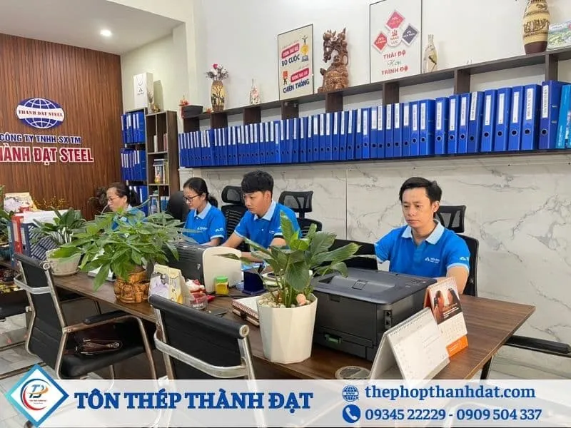 Văn phòng Thép Hộp Thành Đạt - Công Ty TNHH Sản Xuất Thương Mại Thành Đạt Steel #1 — MST 0315718041