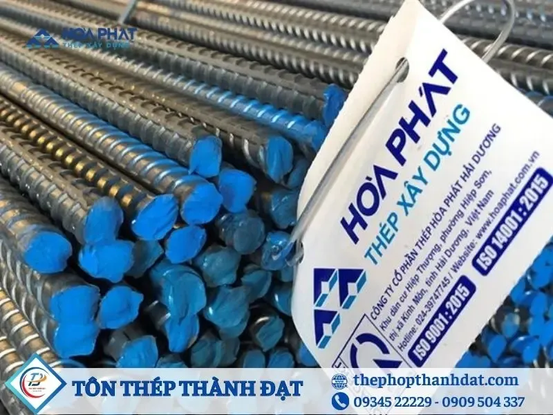 Sản phẩm thep xay dung hoa phat — Thép Hộp Thành Đạt - Công Ty TNHH Sản Xuất Thương Mại Thành Đạt Steel — MST 0315718041