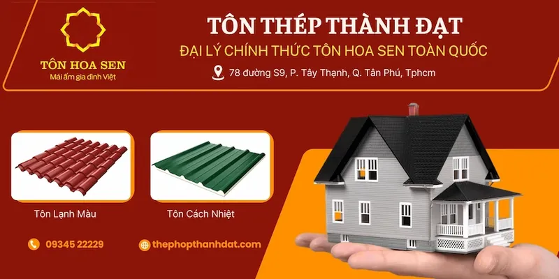 Sản phẩm ton hoa sen — Thép Hộp Thành Đạt - Công Ty TNHH Sản Xuất Thương Mại Thành Đạt Steel — MST 0315718041