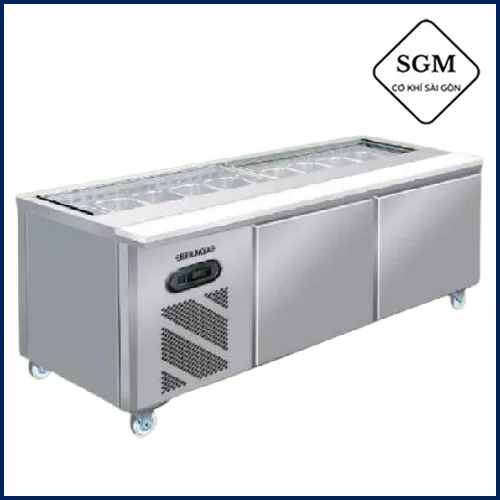 Sản phẩm ban salad berjaya (1) — Bếp Công Nghiệp Inox Sài Gòn - Công Ty TNHH Sản Xuất Thương Mại Dịch Vụ Cơ Khí
Sài Gòn — MST 0315730560