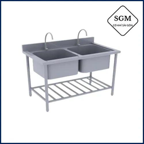 Sản phẩm chau rua doi co ke duoi — Bếp Công Nghiệp Inox Sài Gòn - Công Ty TNHH Sản Xuất Thương Mại Dịch Vụ Cơ Khí
Sài Gòn — MST 0315730560