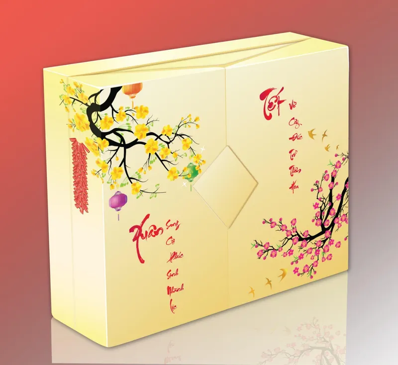 Sản phẩm hop giay cung dung qua tang tet — Công Ty TNHH Azpack — MST 0315745422
