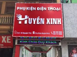 Sản phẩm bang hieu phu kien dien thoai 300x225 — Công Ty TNHH Thương Mại - Dịch Vụ - Xây Dựng - Quảng Cáo Led Việt — MST 0315757925