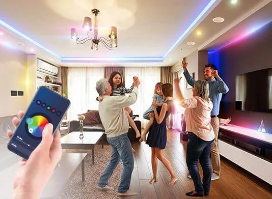 Sản phẩm led 16 trieu mau — SAIGON Smart Home - Công Ty Cổ Phần Xây Lắp Nhà Thông Minh Việt Nam — MST 0315761544