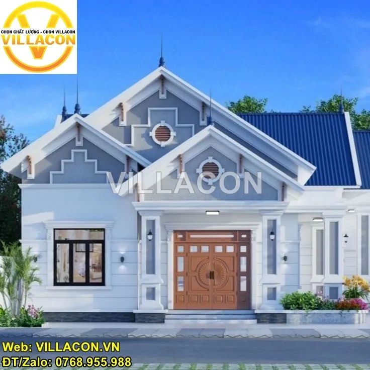 Sản phẩm biet thu 1 tang 7 — Công Ty TNHH Xây Dựng Biệt Thự Villacon — MST 0315782826