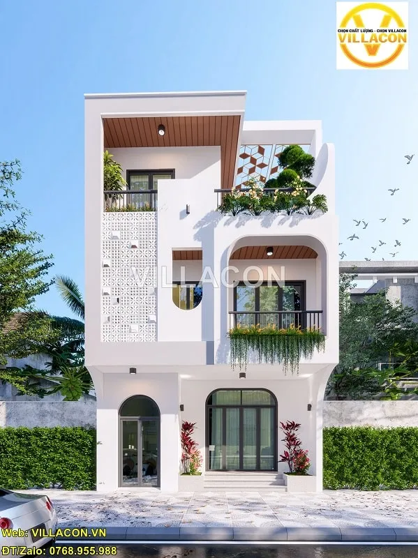Sản phẩm thiet ke kien truc nha 5 — Công Ty TNHH Xây Dựng Biệt Thự Villacon — MST 0315782826