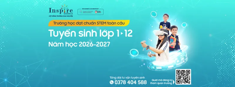 Sản phẩm COVER FB TUYEN SINH 2026 2027 HCM 1 1024x381 — Công Ty TNHH Giáo Dục Khai Nguyên — MST 0315791034