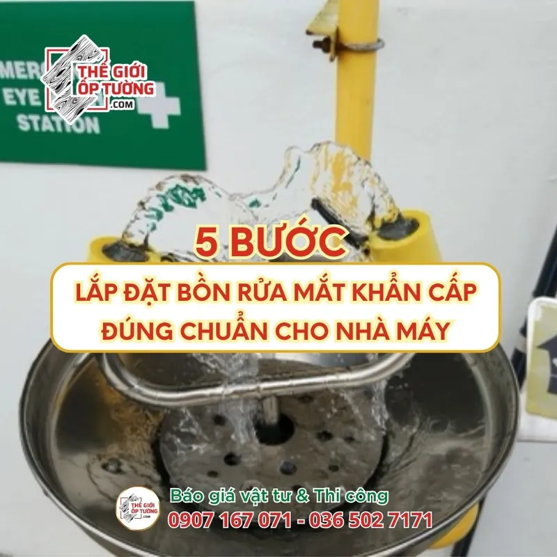 Nhà máy Thiết Bị Rửa Mắt Khẩn Cấp Hồng Lam - Công Ty TNHH Dịch Vụ Kỹ Thuật Hồng Lam #5 — MST 0315805600