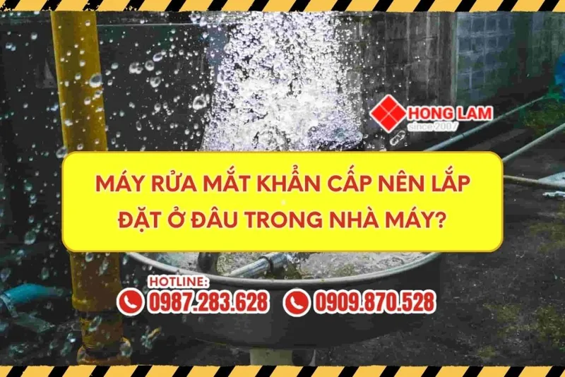 Nhà máy Thiết Bị Rửa Mắt Khẩn Cấp Hồng Lam - Công Ty TNHH Dịch Vụ Kỹ Thuật Hồng Lam #1024 — MST 0315805600