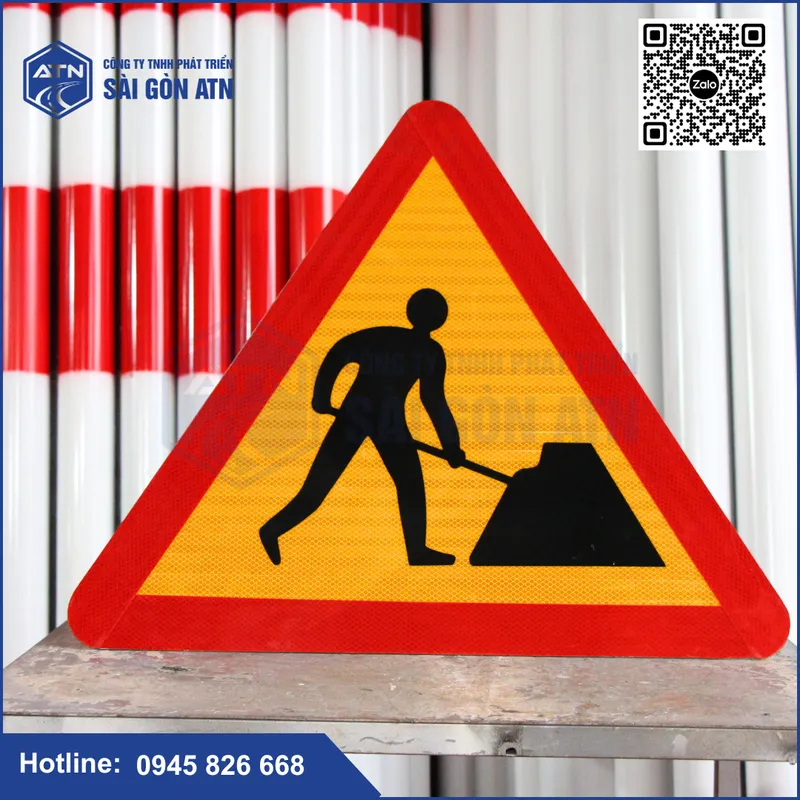 Sản phẩm bien bao cong trinh 1 1 — Thiết Bị An Toàn Giao Thông Sài Gòn ATN - Công Ty TNHH Phát Triển Sài Gòn ATN — MST 0315810777