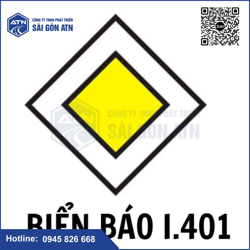 Sản phẩm bien bao giao thong hinh thoi — Thiết Bị An Toàn Giao Thông Sài Gòn ATN - Công Ty TNHH Phát Triển Sài Gòn ATN — MST 0315810777