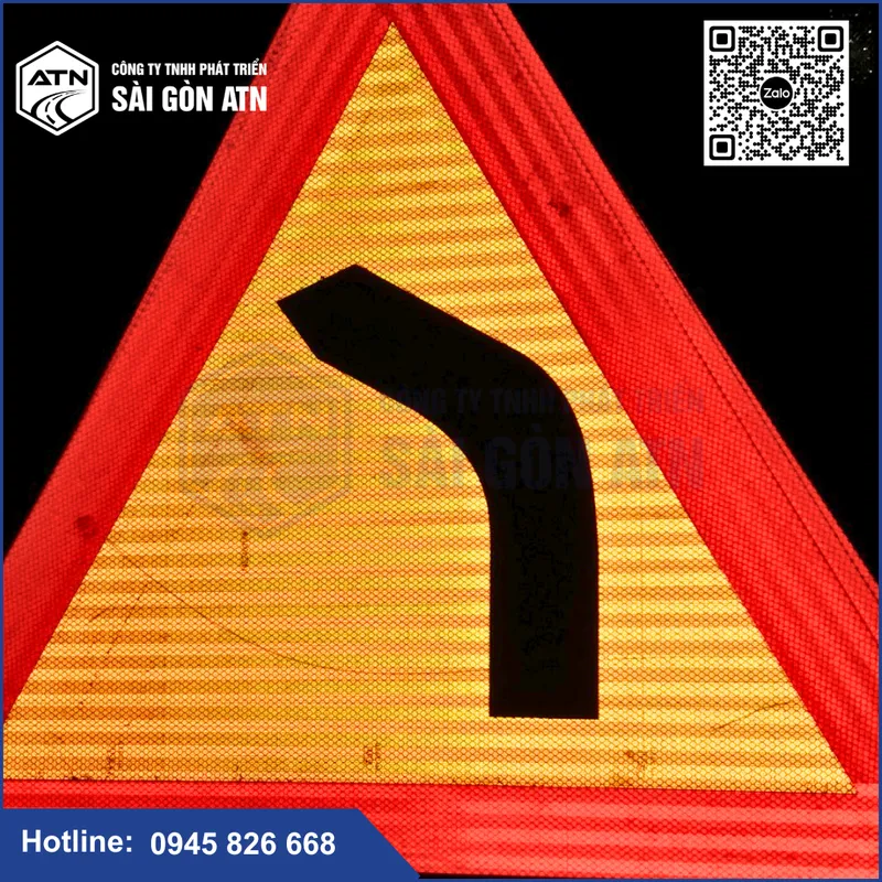 Sản phẩm bien bao huong re trai — Thiết Bị An Toàn Giao Thông Sài Gòn ATN - Công Ty TNHH Phát Triển Sài Gòn ATN — MST 0315810777