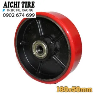 Sản phẩm banh xe nang tay pu 180x50mm 1 300x300 — Công Ty TNHH Sản Xuất Thương Mại Aichi Tire Việt Nam — MST 0315818159