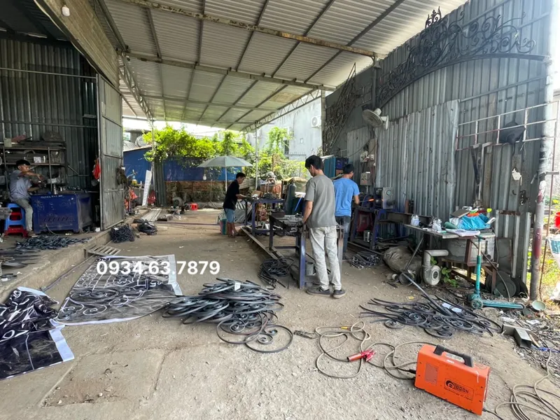 Sản phẩm lam khung bao ve satmy thuat tai tphcm co khitam duc 5 — Công Ty TNHH Cửa Sắt Tâm Đức — MST 0315850667