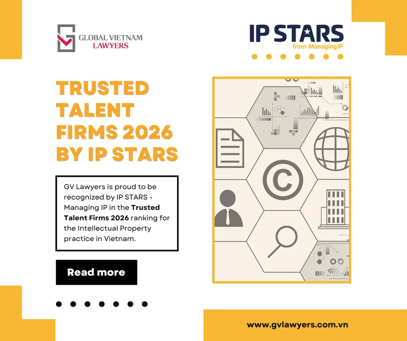 Sản phẩm IP Stars 2026 — Công Ty Luật TNHH GLOBAL VIETNAM LAWYERS — MST 0315852537