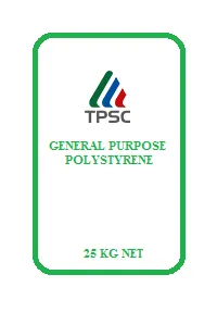 Sản phẩm GPPS 1450 — Công Ty TNHH TM Và DV JP Plastic — MST 0315869241