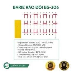 Sản phẩm barie rao doi bs306 247x247 — Công Ty TNHH Giải Pháp Và Thiết Bị PTH Vina — MST 0315892307