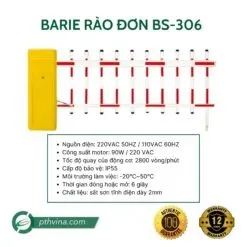 Sản phẩm barie rao don bs306 247x247 — Công Ty TNHH Giải Pháp Và Thiết Bị PTH Vina — MST 0315892307