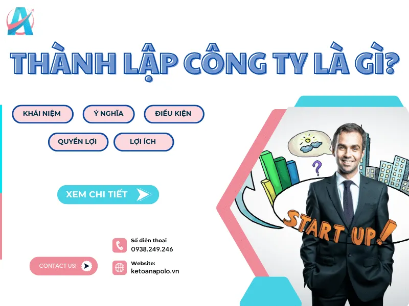 Sản phẩm thanh lap doanh nghiep la gi — Công Ty TNHH Tư Vấn Doanh Nghiệp Apolo — MST 0315892755