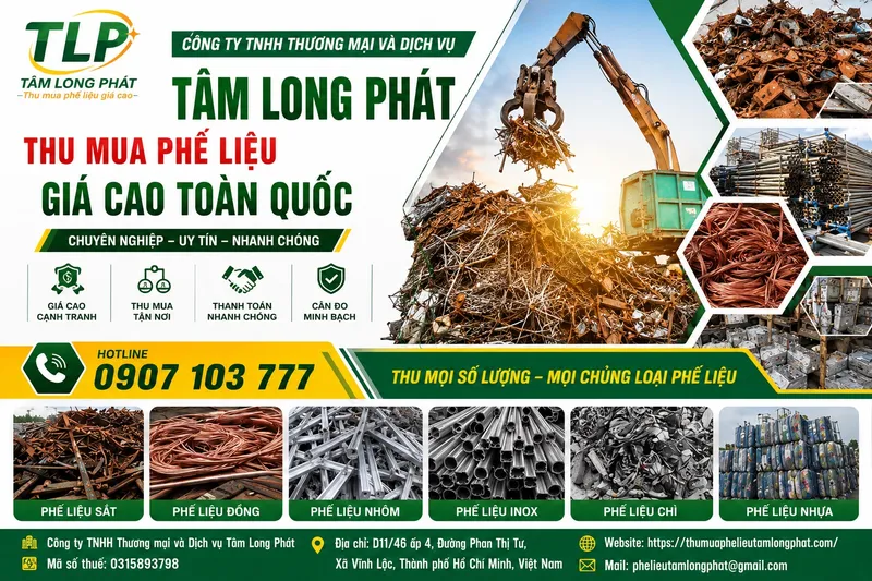 Sản phẩm Thu mua phe lieu gia cao — Công Ty TNHH Thương Mại Và Dịch Vụ Tâm Long Phát — MST 0315893798