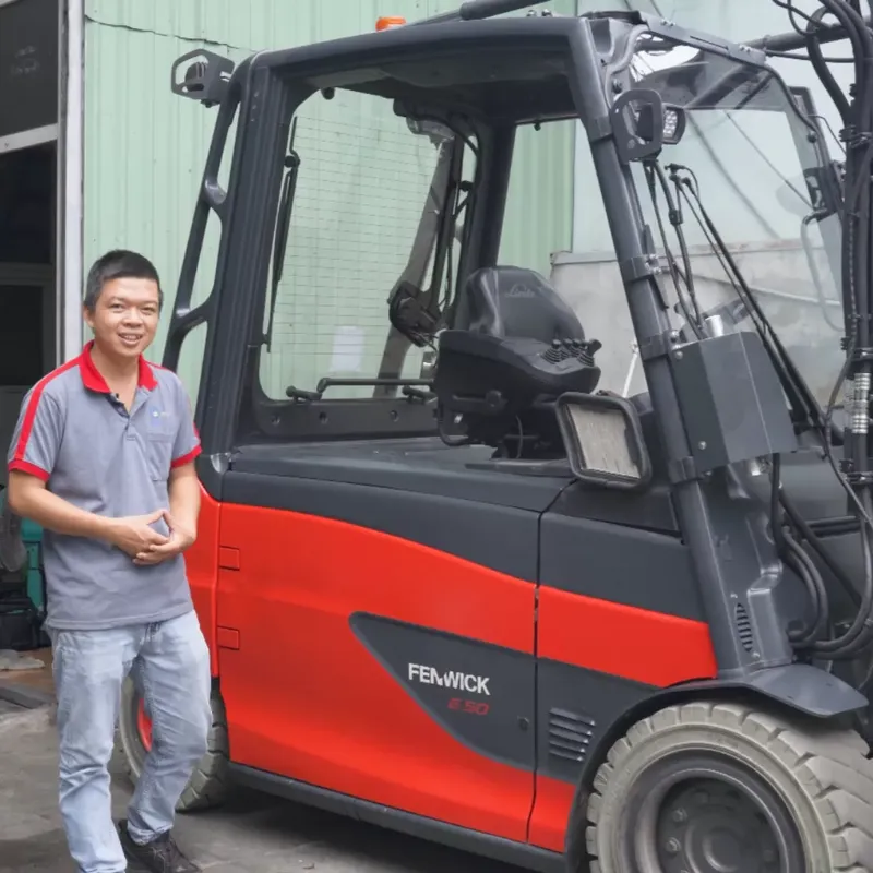 Sản phẩm xe nang dien linde 5 tan da qua su dung 6 gee vietnam — Công Ty CP GEE Việt Nam — MST 0315901463