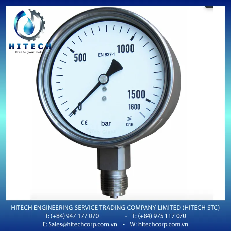 Sản phẩm hitech_gauges_pressure — Công Ty TNHH Thương Mại Dịch Vụ Kỹ Thuật HITECH — MST 0315901777