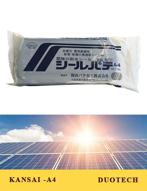 Sản phẩm dat set cong nghiep kansai a4 seal putty gray cho he thong solar nang luong mat troi duotech vn — Công Ty TNHH Kỹ Thuật Duo — MST 0315917336