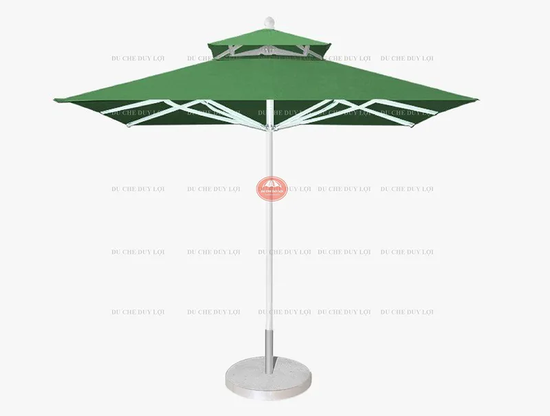 Sản phẩm 22_1690427817_du vuong dung tam 2 tang duy loi mau xanh reu 03 — Dù Che Duy Lợi - Công Ty CP SX Và Xây Dựng Duy Lợi — MST 0315917706