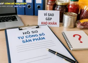 Sản phẩm doanh nghiep gap kho khan voi ho so tu cong bo 350x250 — Công Ty TNHH Tư Vấn An Toàn Thực Phẩm AZF — MST 0315918890
