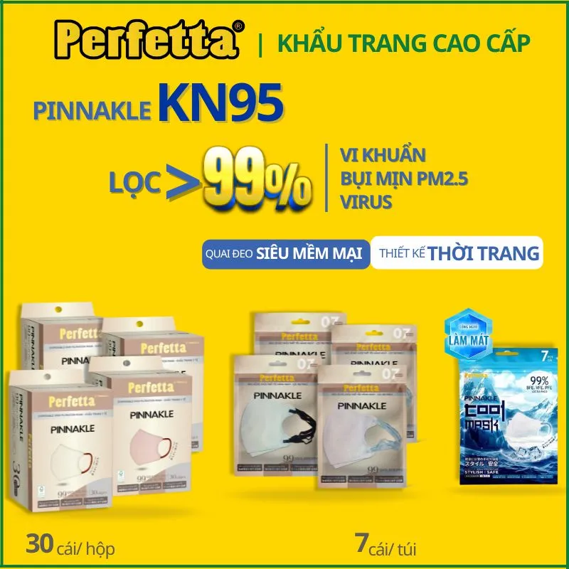 Sản phẩm Khau Trang KN95 Perfetta — Công Ty CP VNPS — MST 0315926411