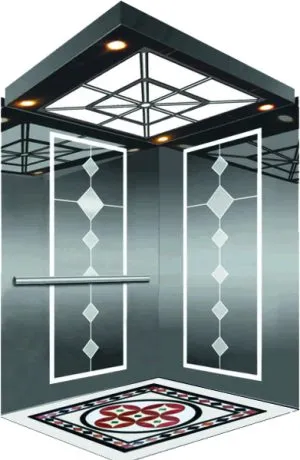 Sản phẩm cabin thang máy tải khách HS CB10 300x460 — Thang Máy VINATECH - Công Ty TNHH Thang Máy VINATECH — MST 0315938840