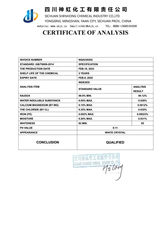 Sản phẩm coa na2so4 724x1024 — Hóa Chất Công Nghiệp Lê Nguyên - Công Ty TNHH Đầu Tư Thương Mại Dịch Vụ Xuất
Nhập Khẩu Lê Nguyên — MST 0315947267