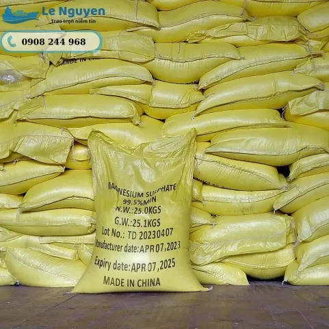 Sản phẩm magnesium sulphate — Hóa Chất Công Nghiệp Lê Nguyên - Công Ty TNHH Đầu Tư Thương Mại Dịch Vụ Xuất
Nhập Khẩu Lê Nguyên — MST 0315947267