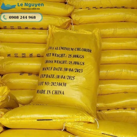 Sản phẩm pac — Hóa Chất Công Nghiệp Lê Nguyên - Công Ty TNHH Đầu Tư Thương Mại Dịch Vụ Xuất
Nhập Khẩu Lê Nguyên — MST 0315947267