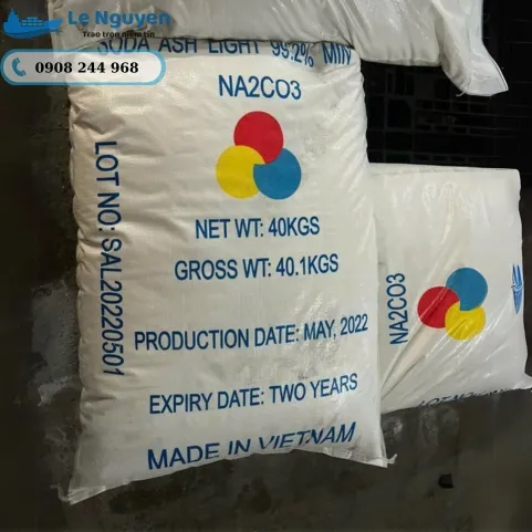 Sản phẩm soda ash light — Hóa Chất Công Nghiệp Lê Nguyên - Công Ty TNHH Đầu Tư Thương Mại Dịch Vụ Xuất
Nhập Khẩu Lê Nguyên — MST 0315947267