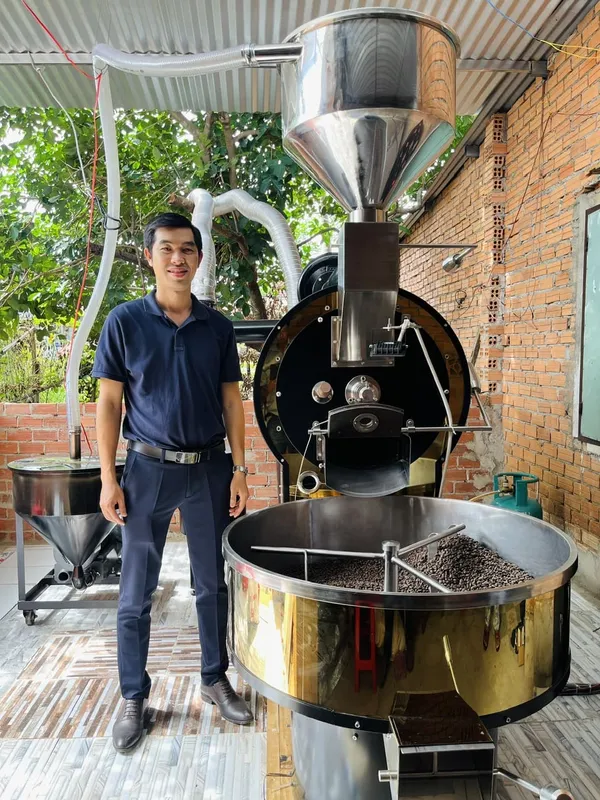 Sản phẩm may rang ca phe 30kg gia re 1 — Công Ty TNHH Công Nghiệp Vũ Phong — MST 0315956409