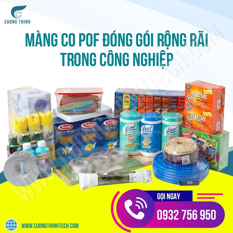 Sản phẩm Mang co POF doi 2 lop 2 — Màng Co Cường Thịnh - Công Ty TNHH Thiết Bị Điện Và Bao Bì Cường Thịnh — MST 0315977818