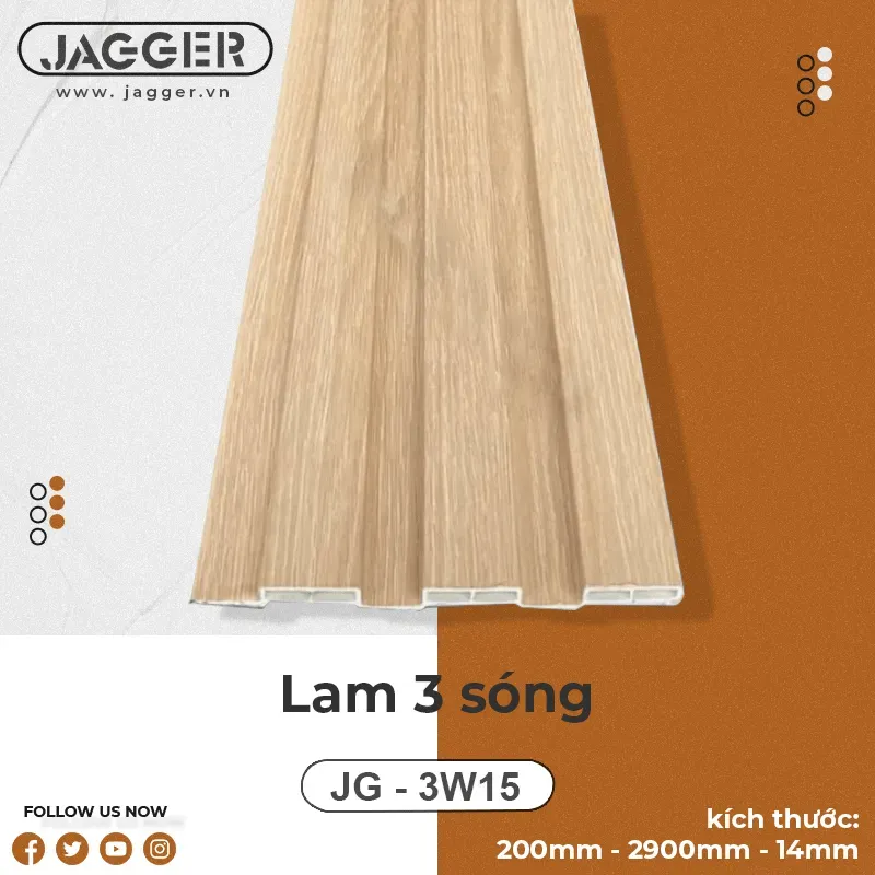 Sản phẩm lam song JG 3S15 — Công Ty TNHH Cát Quang — MST 0315984621
