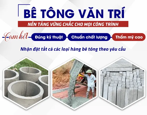 Sản phẩm GT — Bê Tông Văn Trí - Công Ty TNHH Văn Trí Bê Tông — MST 0315986562