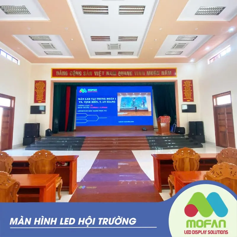 Sản phẩm man hinh led hoi truong ledmofan 2 1 — Công Ty Cổ Phần Công Nghệ Mofan Việt Nam — MST 0315989267