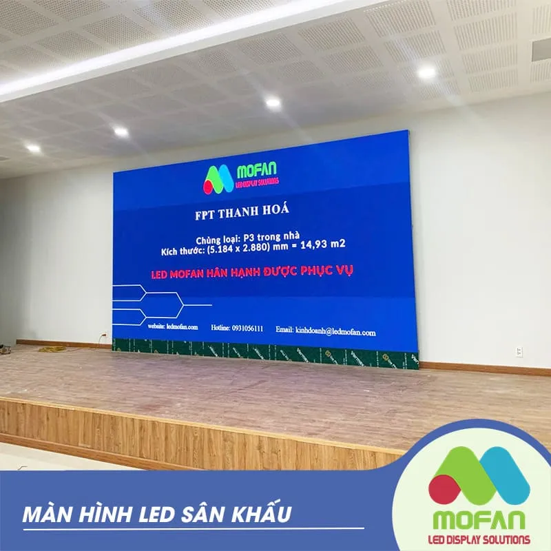 Sản phẩm man hinh led san khau ledmofan 1 — Công Ty Cổ Phần Công Nghệ Mofan Việt Nam — MST 0315989267