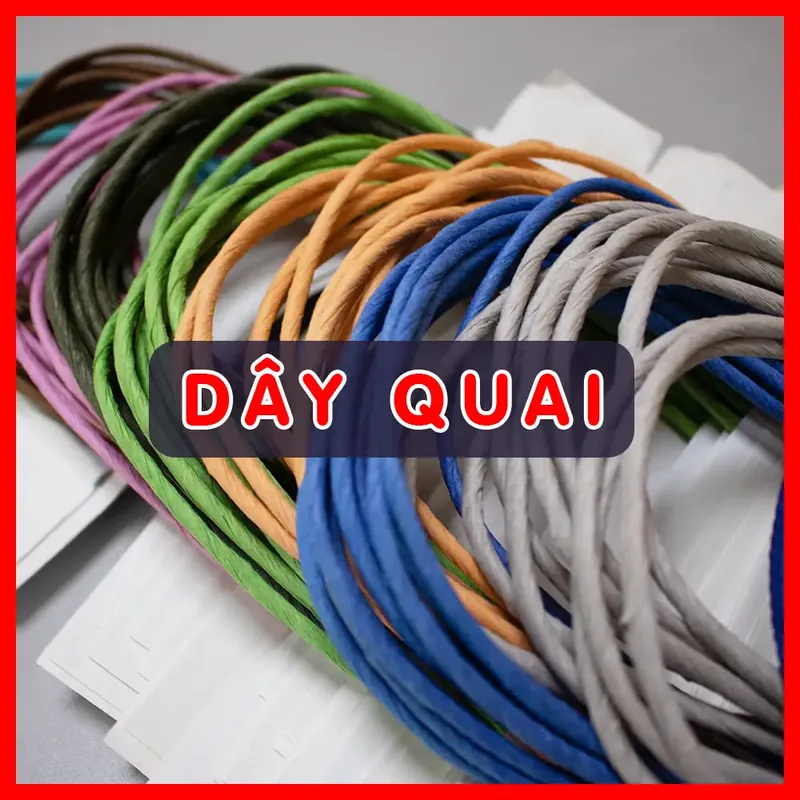 Sản phẩm DAY QUAI TUI GIAY DAYDET.VN_ — Dây Dệt Việt - Công Ty TNHH Túi Giấy Việt — MST 0316004836