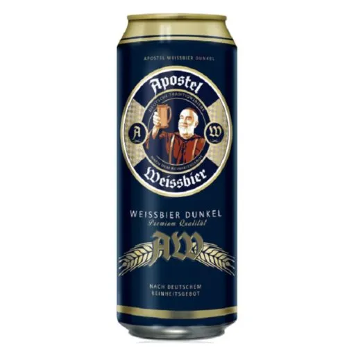 Sản phẩm bia apostel dunkel lon 500ml nhap Duc 500x500 — Công Ty TNHH K&M FOOD — MST 0316011103
