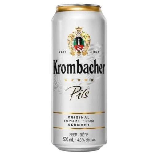 Sản phẩm bia krombacher pils lon 500ml 500x500 — Công Ty TNHH K&M FOOD — MST 0316011103