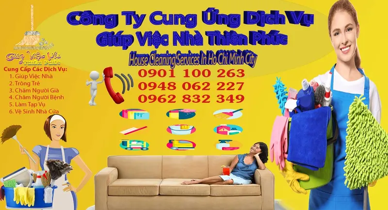 Văn phòng Công Ty TNHH Giúp Việc Nhà Thiên Phúc #? — MST 0316011833